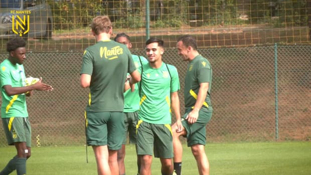 FC Nantes training session before FC Pyunik clash